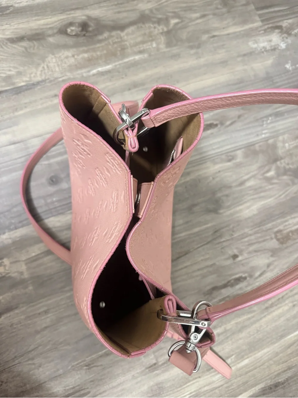 MCM Sarah Convertible Leather Hobo bag